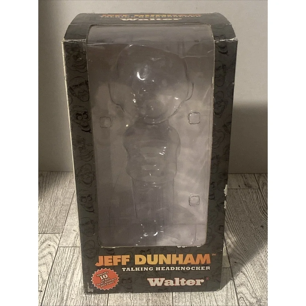 Jeff Dunham Walter Talking Headknocker Bobblehead OPEN BOX NEW BATTERIES